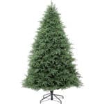 eveXmas Künstlicher Weihnachtsbaum, Tannenbaum Infinity Klassik Grün, 100% PE-Spitzen, inklusive Metallständer