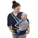 manduca Babytrage XT – All-In-One Babytrage für Neugeborene ab 3,5 kg und Kleinkinder bis 20 kg – ergonomische Kindertrage mit verstellbarem Steg – Einheitsgrösse – Bild 7