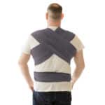 manduca Sling – elastisches Babytragetuch für Neugeborene ab 3,5 kg und Babys bis 15 kg – stabiles Tragetuch aus weichem Jersey-Strickstoff aus 100% Baumwolle – Bild 5