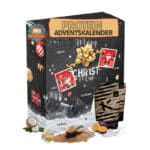 [ Boxiland ] Protein Adventskalender 2023 I 24 x 25g verschiedene Proteinpulver I Geschenkidee für Sportler