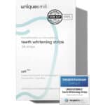 Uniquesmile Zahnaufhellung Whitening Strips - frei von Peroxid