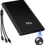 TANGMI Up-Grade Mini Überwachungskamera,1080P HD 5000mAh Powerbank Kamera