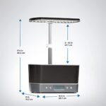 AeroGarden Harvest Elite Hydrokultursystem für den Innenbereich, mit LED-Wachstumslicht und Kräuter-Set, hält bis zu 6 Kapseln – Bild 5