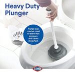 Clorox Toiletten-Pümpel und Versteck Caddy Badezimmer Combo, Gummi – Bild 3
