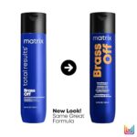 Matrix Haarshampoo für brünettes Haar zur Neutralisation von Kupferstichen, Mit Blau-Pigmenten, Brass Off Shampoo – Bild 2