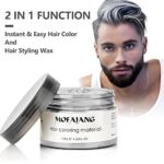 Temporäre Haarfarbe, Styling Haartone für Männer Frauen, Natürliche Frisur Pomade – Bild 2