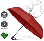 Repel Umbrella - Regenschirm - Taschenschirm - Öffnen und Schliedden automatisch - Klein, kompakt, leicht, stark, winddicht und sturmfest – Bild 6