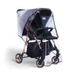bemece Regenschutz für Kinderwagen, Regenverdeck für buggy, Bequemes Zugangsfenster, Gute Luftzirkulation, Schadstofffrei – Bild 8