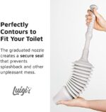 Luigi's Pömpel Pümpel - Saugglocke mit Doppelter Druckkraft für Maximale Leistung - Speziell für Toiletten mit Schwachem Abfluss – Bild 6