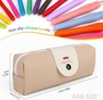 Luxebell Häkelhaken Set Bunte Ergonomische Soft Gummi Comfort Grip Häkeln Stricken Nadeln Kit Haushalt Werkzeug mit tragbaren Tasche – Bild 8