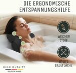 Geschenke für Frauen Männer Weihnachten - Nackenkissen für Badewanne - Kissen für Badewanne - Coole Geschenkset Ideen zum Baden – Bild 3