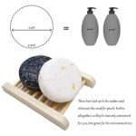 100% Vegan Shampoo Bar fürs Haar 2 Stücke Festes Shampoo Haarseife Naturkosmetik für Behandeltes Trockenes Geschädigtes Haar für Damen Herren – Bild 4