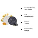 100% Vegan Shampoo Bar fürs Haar 2 Stücke Festes Shampoo Haarseife Naturkosmetik für Behandeltes Trockenes Geschädigtes Haar für Damen Herren – Bild 8