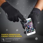 SIMARI Winter Thermo-Handschuhe Herren Damen Touchscreen Anti-Rutsch – Bild 3