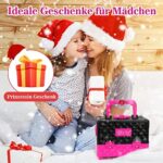 Kinderschminke Set – Schminkkoffer für Mädchen, Kinder Make-up Spielzeug ab 4 Jahren, Geschenk zu Geburtstag, Weihnachten & Halloween – Bild 8