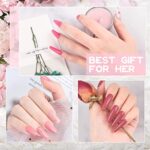 Anicco 42 Stück UV Nagellack Set, Gel Nagellack UV Farbgel Set, mit 2 Flaschen Unterlack &Glänzender Überlack & Matte Überlack & 2 Flaschen mit Diamant Überlack, UV Lack Gel Nail Polish – Bild 8