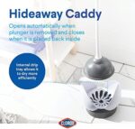 Clorox Toiletten-Pümpel und Versteck Caddy Badezimmer Combo, Gummi – Bild 5