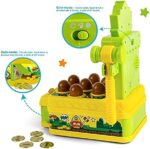 VATOS Whac Spiel,Schlag den Maulwurf,elektronisches Mini Arcade Spielzeug,Münzspiel mit 2 Hämmern – Bild 4
