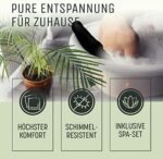 Geschenke für Frauen Männer Weihnachten - Nackenkissen für Badewanne - Kissen für Badewanne - Coole Geschenkset Ideen zum Baden – Bild 2