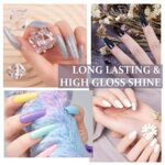 Anicco 42 Stück UV Nagellack Set, Gel Nagellack UV Farbgel Set, mit 2 Flaschen Unterlack &Glänzender Überlack & Matte Überlack & 2 Flaschen mit Diamant Überlack, UV Lack Gel Nail Polish – Bild 7