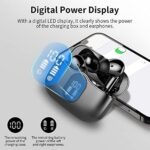 Bluetooth Kopfhörer, Kopfhörer Kabellos Bluetooth 5.3 Sport In Ear Kopfhörer mit 4 Mikrofon, 40 std Spielzeit, LED-Anzeige, ENC Lärmreduzierung, HiFi Stereo Ohrhörer für Arbeit und Studium – Bild 6