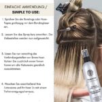 Fidentia Bondinglöser und Tape Lösemittel Spray für Hair Extensions, Perücke und Haarteil 100ml – Bild 2