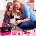 Kinderschminke Set – Schminkkoffer für Mädchen, Kinder Make-up Spielzeug ab 4 Jahren, Geschenk zu Geburtstag, Weihnachten & Halloween – Bild 5