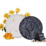 100% Vegan Shampoo Bar fürs Haar 2 Stücke Festes Shampoo Haarseife Naturkosmetik für Behandeltes Trockenes Geschädigtes Haar für Damen Herren
