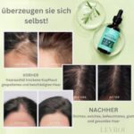LEVROU Bio Rosmarinöl Haare Haaröl Rosmarinminz Öl Rizinus Biotin Jojoba Argan und vielen anderen Ölen stärkt die Haare schnelles gesundes Haarwachstum Rosmarin Öl 100% Vegan 60ml – Bild 4