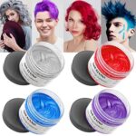 Temporäre Haarfarbe, Styling Haartone für Männer Frauen, Natürliche Frisur Pomade