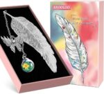 Weihnachtsgeschenke für Frauen Mama Freundin Schwester - Lesezeichen Lesen Zubehör Esoterik Nachhaltige Nikolaus Geschenke für Frauen Lehrerinnen Damen Teenager Mädchen Leseratten Geburtstagsgeschenk