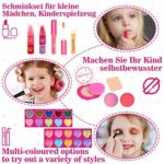 Kinderschminke Set – Schminkkoffer für Mädchen, Kinder Make-up Spielzeug ab 4 Jahren, Geschenk zu Geburtstag, Weihnachten & Halloween – Bild 6