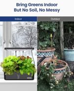 iDOO Hydroponisches Anzuchtsystem, 12Hülsen Smart Garden mit Automatisch Timer – Bild 5