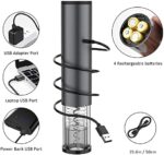 Ankway Elektrischer Korkenzieher,Automatisch Weinöffner,USB-Flaschenöffner Mit USB-Ladekabel, Ideal Als Geschenk Für Zuhause, Im Restaurant Oder Auf Partys – Bild 5