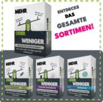 More or Less – Mehr oder Weniger Kartenspiel für Familie & Freunde
