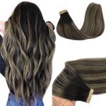 a#1B/19/1B Naturschwarz Gemischt Hellblond