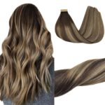 a#4/26/4 Schokoladenbraun Gemischter Honig Blond
