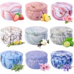 Duftkerzen Geschenke, 9 Stück Aromatherapie Kerzen Set für Frauen, Sojawachs Kerzenset, Tragbare Reisekerzen, Kleine Geschenkset für Muttertag,Weihnachten,Geburtstag, Valentinstag, Bad, Yoga