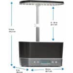 AeroGarden Harvest Elite Hydrokultursystem für den Innenbereich, mit LED-Wachstumslicht und Kräuter-Set, hält bis zu 6 Kapseln – Bild 7