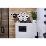 Design Fittings Toilettenpapierhalter Schaf Schwarz – Bild 7