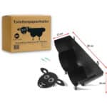 Design Fittings Toilettenpapierhalter Schaf Schwarz – Bild 8
