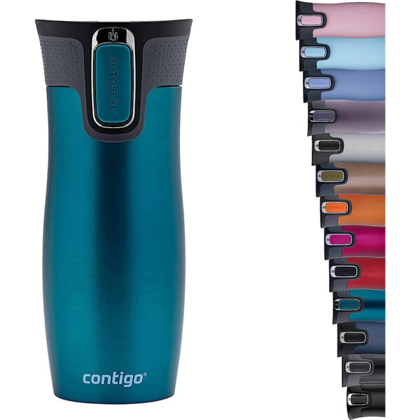 Contigo Thermobecher West Loop Autoseal, Edelstahl Isolierbecher