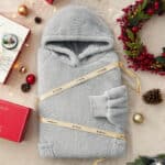 BEDSURE Hoodie Decke mit Ärmeln Deckenpullover - Tragbare Decke zum Anziehen als Geschenke für Frauen Damen, Warm Kuschelpullover Erwachsene weich Ärmeldecke – Bild 6