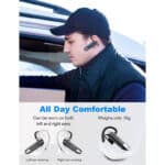 New Bee Bluetooth Headset – Kabellos, Dual-Mic, 25h, V5.0 – Bild 4