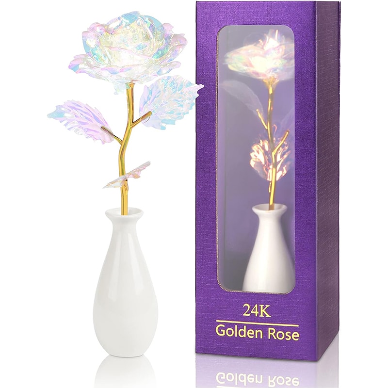 rose1 24K Goldene Ewige Rose