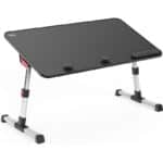 Tisch, SAIJI Betttisch höhenverstellbar, mit 4 einstellbare Winkel, Klappbarer Lapdesk