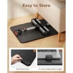 Tisch, SAIJI Betttisch höhenverstellbar, mit 4 einstellbare Winkel, Klappbarer Lapdesk – Bild 5