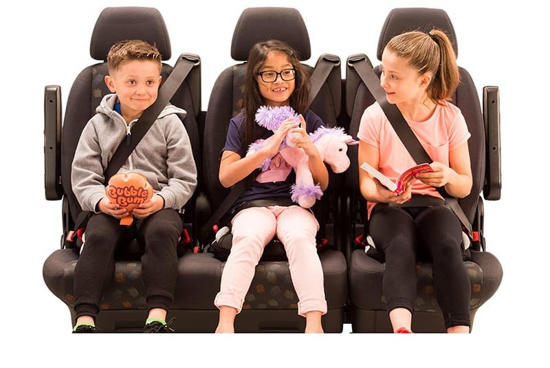 BubbleBum Aufblasbare Auto-Sitzerhöhung