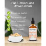 natürliches Lachs-Öl aus Atlantik-Meer-Lachs