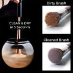 clean and dry in 5 seconds